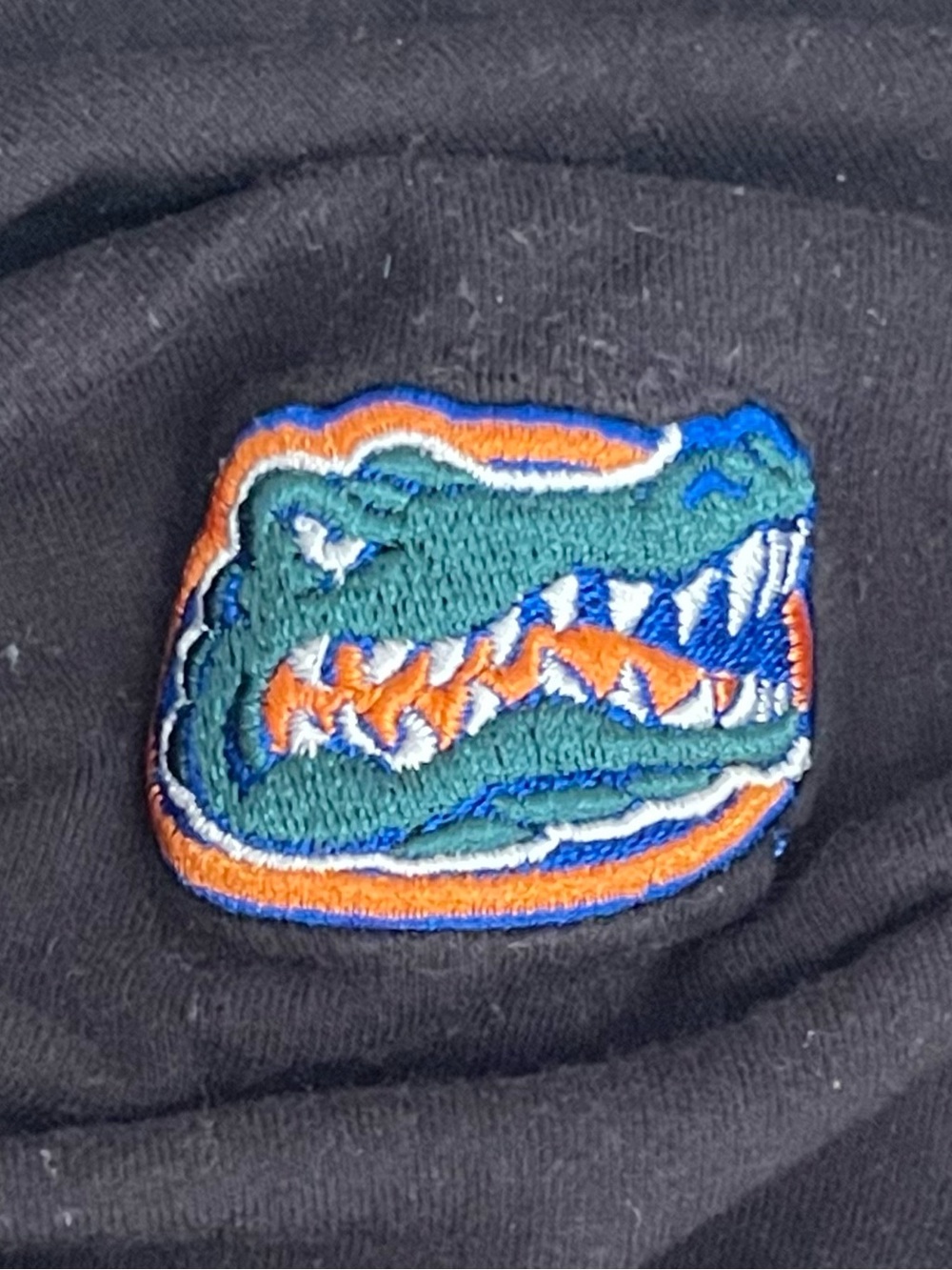 Hype and Vice “Slam Dunk” Black Halter Bandeau Top w/UF Gators Logo, Size M - Picture 4 of 7